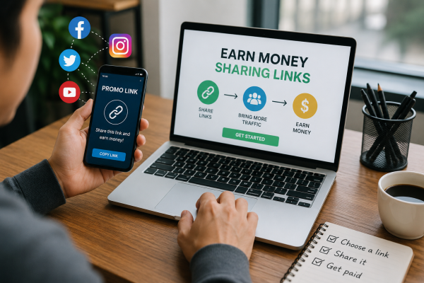 How to Earn Money Sharing Links Online: A Beginner's Guide